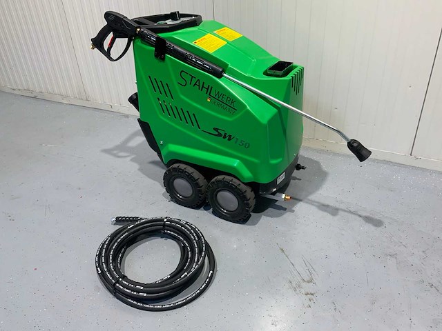 Stahlwerk sw150 heetwater hogedrukreiniger - 230v - 150 bar - 90°c - 2026 - afbeelding 4 van  12