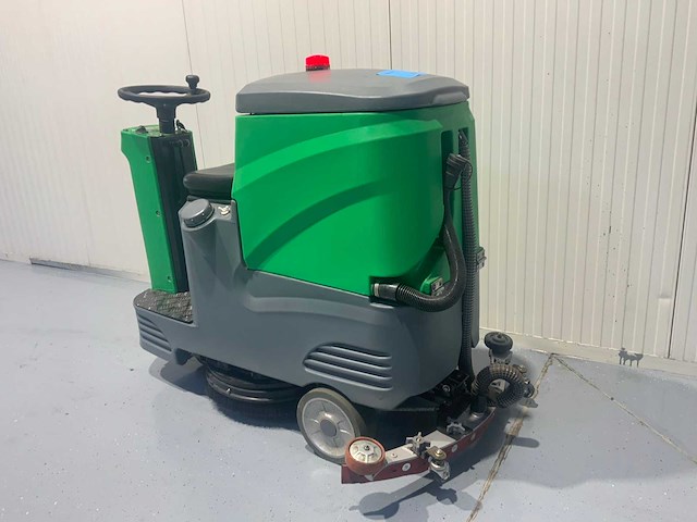 Stahlwerk sw900 - opzit schrobzuigmachine 24v - acculader - afbeelding 8 van  14