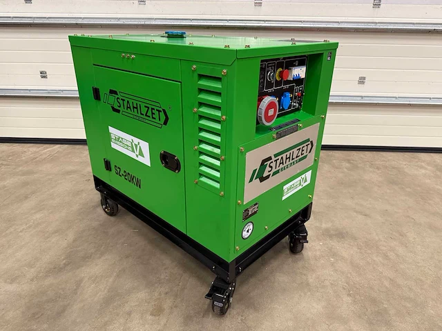 Stahlwerk sz-20k diesel generator stage v 20kva 230v/400v - afbeelding 11 van  12