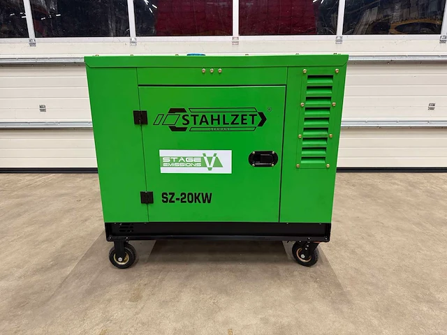 Stahlwerk sz-20k diesel generator stage v 20kva 230v/400v - afbeelding 4 van  12