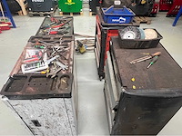 Stahlwille gereedschapswagen 4x gevuld en inventaris - afbeelding 9 van  13