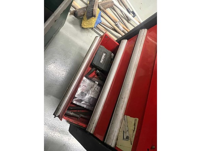 Stahlwille gereedschapswagen 4x gevuld en inventaris - afbeelding 5 van  13