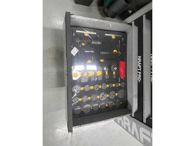 Stahlwille gereedschapswagen 4x gevuld en inventaris - afbeelding 7 van  13