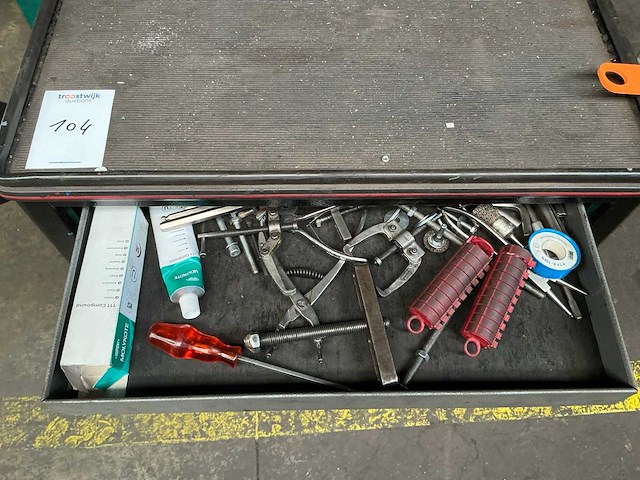Stahlwille gereedschapswagen - afbeelding 9 van  11