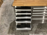 Stahlworks - deluxe rvs 72 inch high - 15 laden 191345 - werkbank - afbeelding 3 van  14