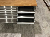 Stahlworks - deluxe rvs 72 inch high - 15 laden 191345 - werkbank - afbeelding 5 van  14