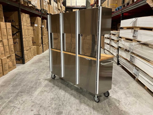Stahlworks - deluxe rvs 72 inch high - 15 laden 191345 - werkbank - afbeelding 9 van  14