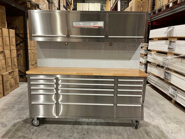 Stahlworks - deluxe rvs 72 inch high - 15 laden 191345 - werkbank - afbeelding 14 van  14