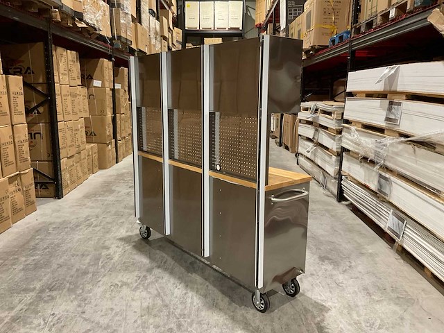 Stahlworks - deluxe rvs 72 inch high - 15 laden 191358 - werkbank - afbeelding 4 van  10