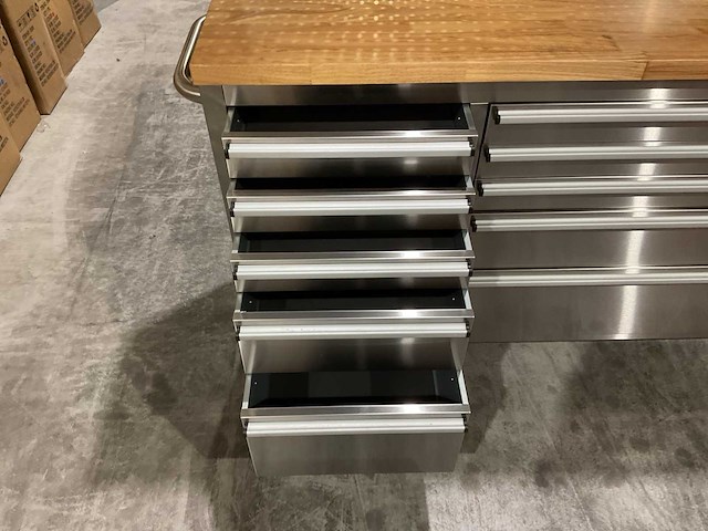 Stahlworks - deluxe rvs 72 inch high - 15 laden 191358 - werkbank - afbeelding 9 van  10