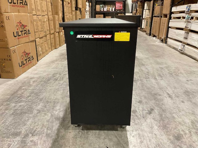 Stahlworks 10 lades 2 deuren blauw gereedschapswagen - afbeelding 8 van  12