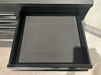 Stahlworks deluxe black 72 inch 15 laden werkbank - afbeelding 2 van  10