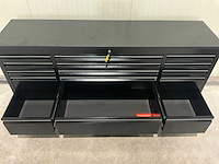 Stahlworks deluxe black 72 inch 15 laden werkbank - afbeelding 7 van  10