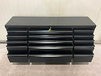 Stahlworks deluxe black 72 inch 15 laden werkbank - afbeelding 8 van  10