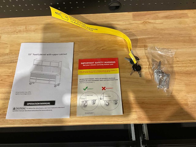 Stahlworks deluxe black 72 inch high 15 laden werkbank - afbeelding 5 van  10