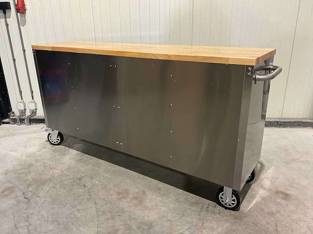 Stahlworks deluxe rvs 72 inch 15 laden werkbank - afbeelding 2 van  10