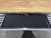 Stahlworks deluxe rvs 72 inch 15 laden werkbank - afbeelding 8 van  10
