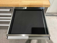 Stahlworks deluxe rvs 72 inch 15 laden werkbank - afbeelding 9 van  10