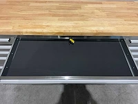 Stahlworks deluxe rvs 72 inch 15 laden werkbank - afbeelding 8 van  10