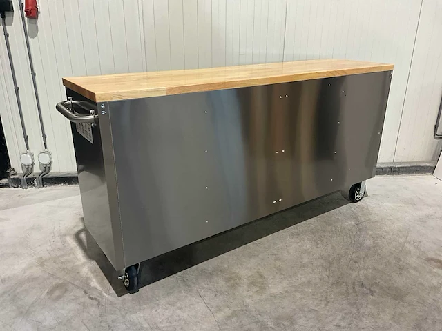 Stahlworks deluxe rvs 72 inch 15 laden werkbank - afbeelding 10 van  10