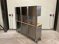 Stahlworks deluxe rvs 72 inch high 15 laden werkbank - afbeelding 7 van  19