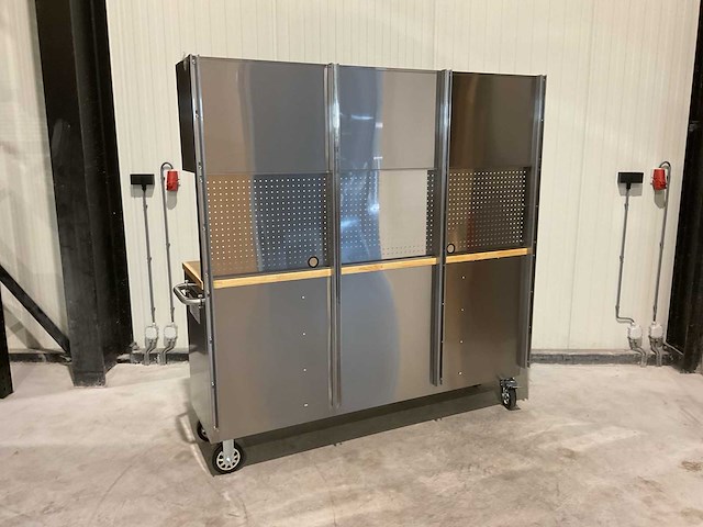 Stahlworks deluxe rvs 72 inch high 15 laden werkbank - afbeelding 10 van  19