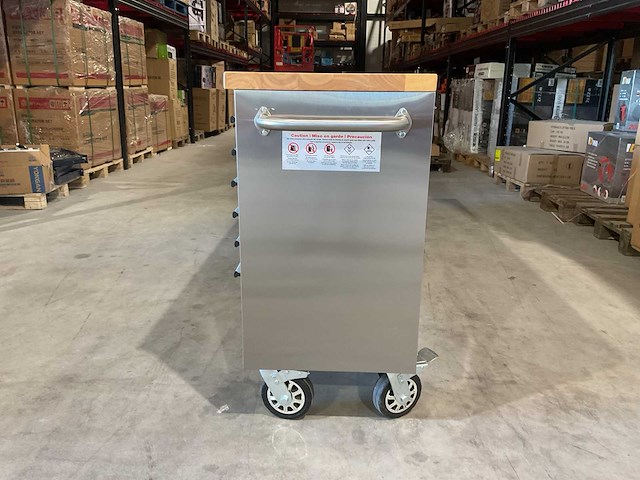 Stahlworks deluxe rvs 96 inch 24 laden werkbank - afbeelding 5 van  9