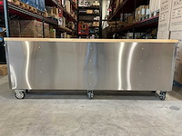 Stahlworks deluxe rvs 96 inch 24 laden werkbank - afbeelding 10 van  16