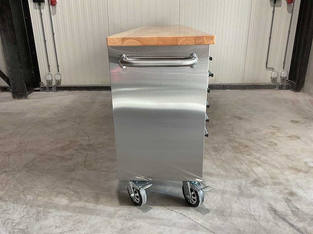 Stahlworks deluxe rvs 96 inch 24 laden werkbank - afbeelding 6 van  12