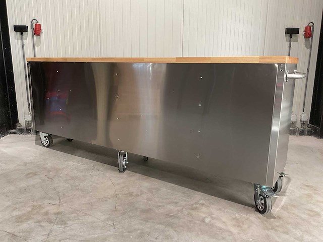 Stahlworks deluxe rvs 96 inch 24 laden werkbank - afbeelding 7 van  12
