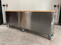 Stahlworks deluxe rvs 96 inch 24 laden werkbank - afbeelding 7 van  12