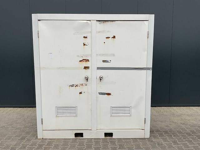 Stahlworks dubbel toilet sanitairunit transport schade - afbeelding 1 van  21