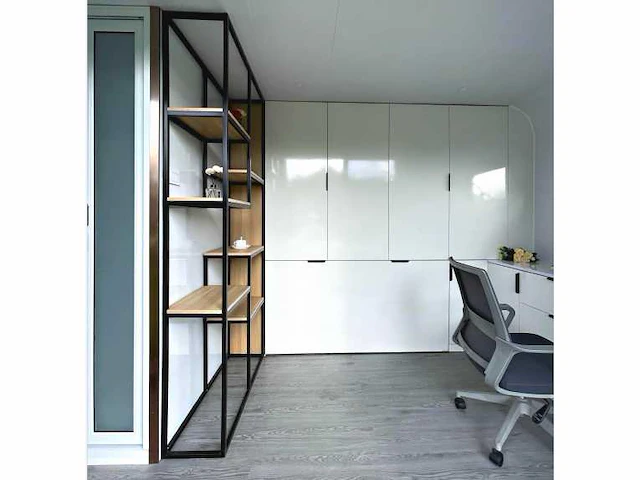 Stahlworks eco 4000 b wit tiny house / atelier / kantoor - afbeelding 10 van  23