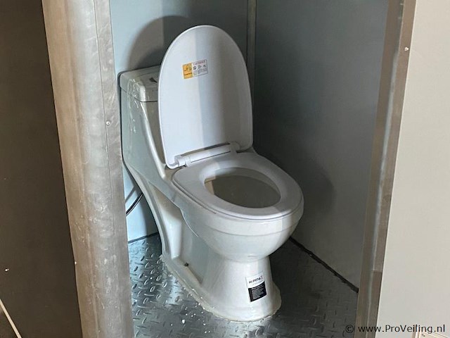 Stahlworks mobiele toilet/douche unit single - afbeelding 10 van  10
