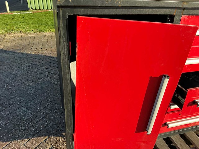 Stahlworks steel 18 drawers 4 kavinet werkbank - afbeelding 7 van  7