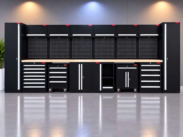 Stahlworks tc-202 550x55x203 cm werkbank - afbeelding 1 van  7