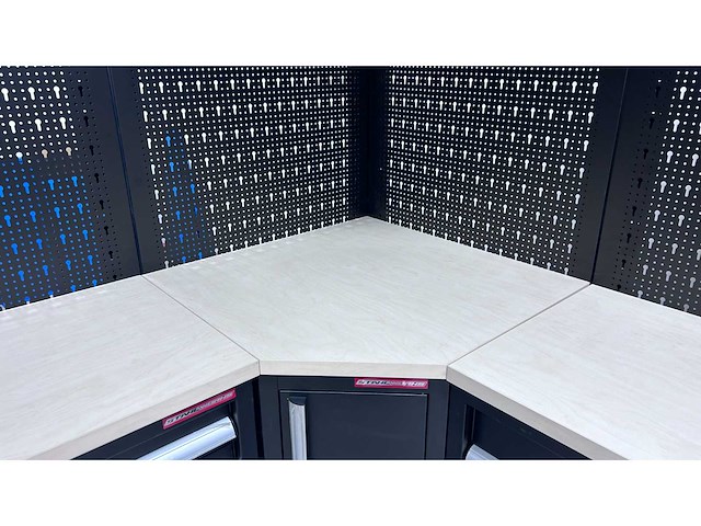 Stahlworks tc-203 320x55x203 / 430x55x203 cm werkbank - afbeelding 3 van  8