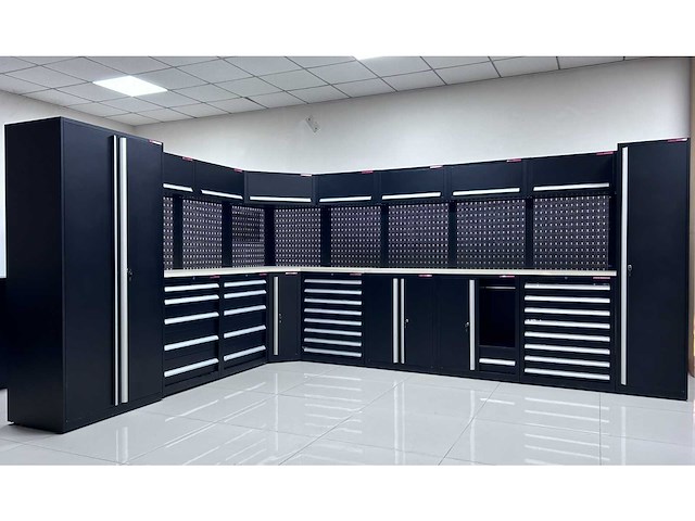 Stahlworks tc-203 320x55x203 / 430x55x203 cm werkbank - afbeelding 1 van  12