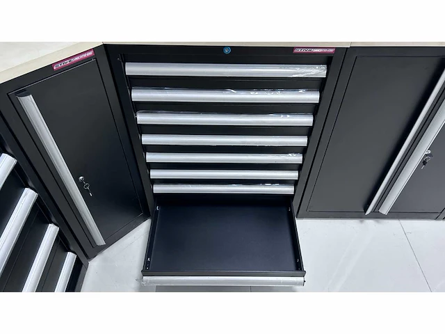 Stahlworks tc-203 320x55x203 / 430x55x203 cm werkbank - afbeelding 6 van  12