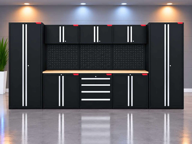 Stahlworks tc-261 405x55x203 cm werkbank - afbeelding 1 van  7