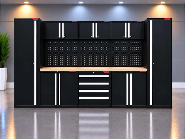 Stahlworks tc-262 325x55x203 cm werkbank - afbeelding 1 van  9