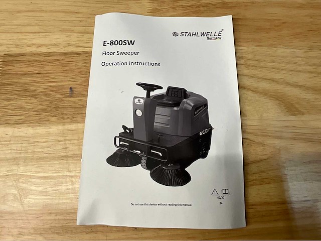 Stahlwulle - e-800sw - opzit veegmachine 2026 - afbeelding 18 van  27