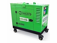 Stahlzet sz-20kw - 20kva luchtgekoelde stille tweecilinder dieselgenerator - 2026
