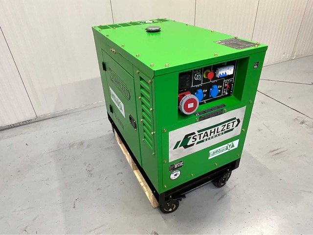 Stahlzet sz-20kw - luchtgekoelde stille tweecilinder dieselgenerator - 2026 - afbeelding 11 van  21