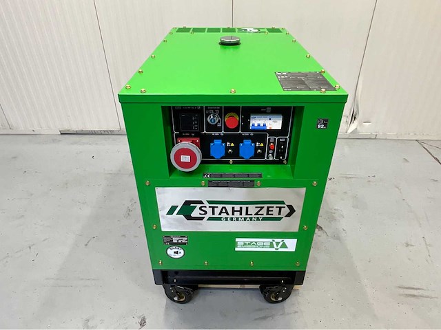 Stahlzet sz-20kw - luchtgekoelde stille tweecilinder dieselgenerator - 2026 - afbeelding 12 van  21
