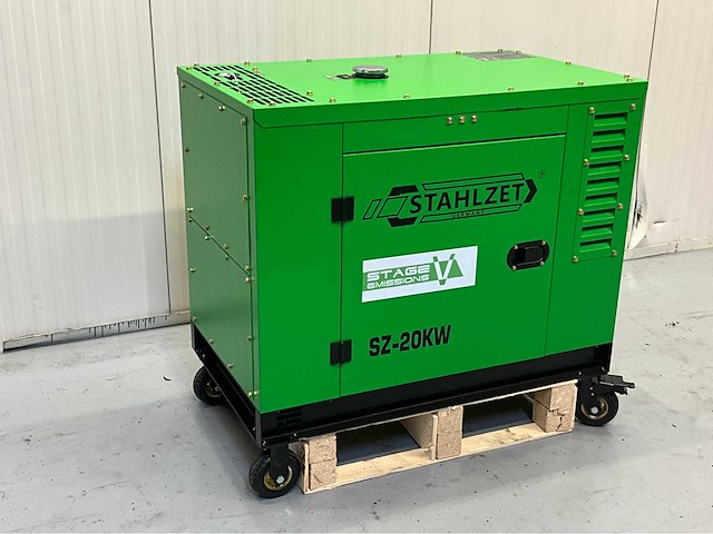 Stahlzet sz-20kw - luchtgekoelde stille tweecilinder dieselgenerator - 2026 - afbeelding 15 van  21