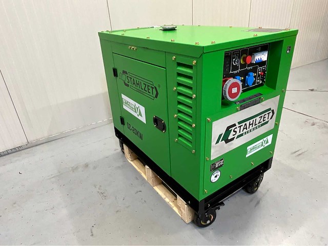 Stahlzet sz-20kw - luchtgekoelde stille tweecilinder dieselgenerator - 2026 - afbeelding 8 van  21