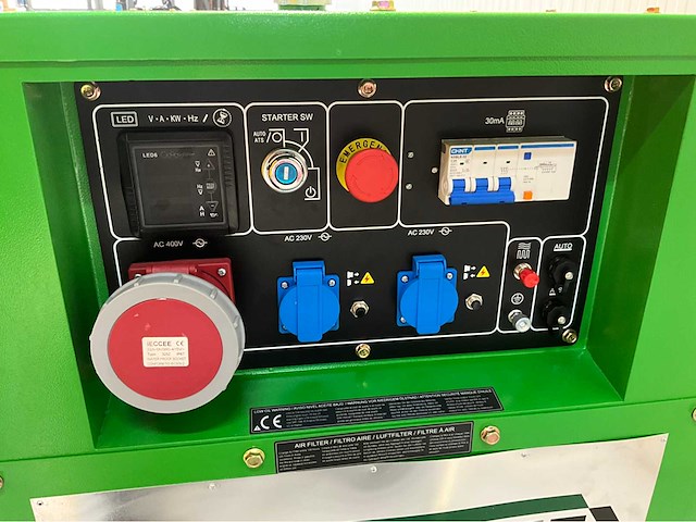 Stahlzet sz-20kw - luchtgekoelde stille tweecilinder dieselgenerator - 2026 - afbeelding 21 van  21