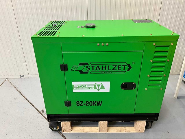 Stahlzet sz-20kw - luchtgekoelde stille tweecilinder dieselgenerator - 2026 - afbeelding 22 van  28