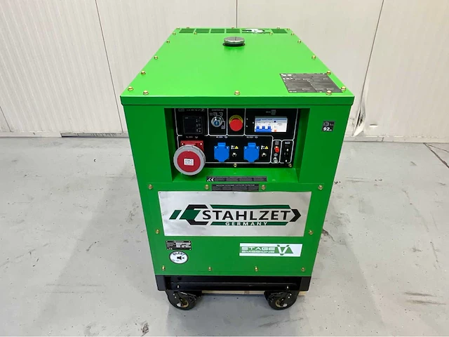 Stahlzet sz-20kw - luchtgekoelde stille tweecilinder dieselgenerator - 2026 - afbeelding 16 van  28
